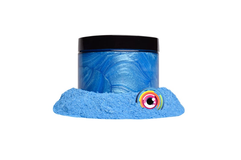 Eye Candy Pigments Premium Blue Mica Powder - Angel Blue (25gr) - for Epoxy, Resin, Soap, Paint, Woodworking, Acrylic Pouring, Bath Bombs, Fishing Lures - DIY Arts and Crafts Additive - Image 4
